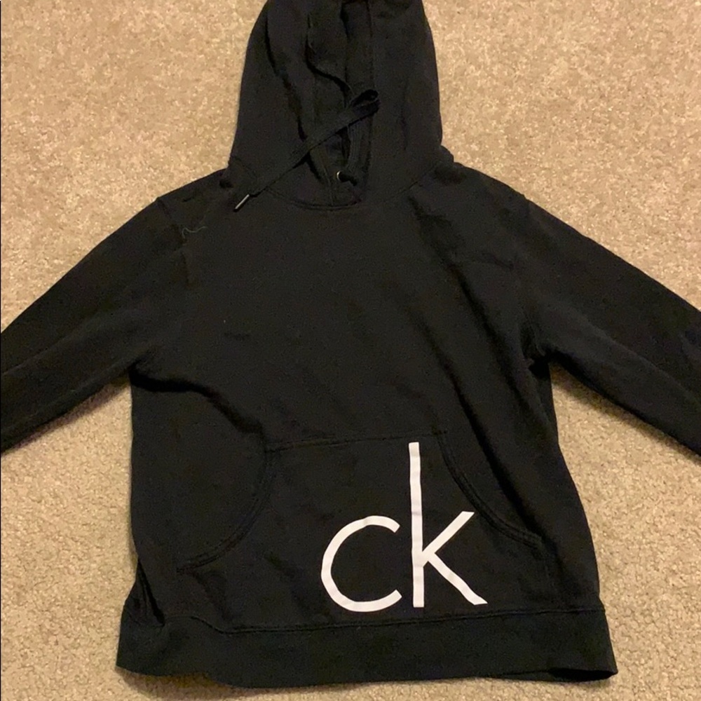 Cali in Klein hoodie!